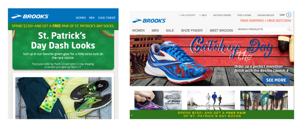 Brooks Running Coupon Continuity